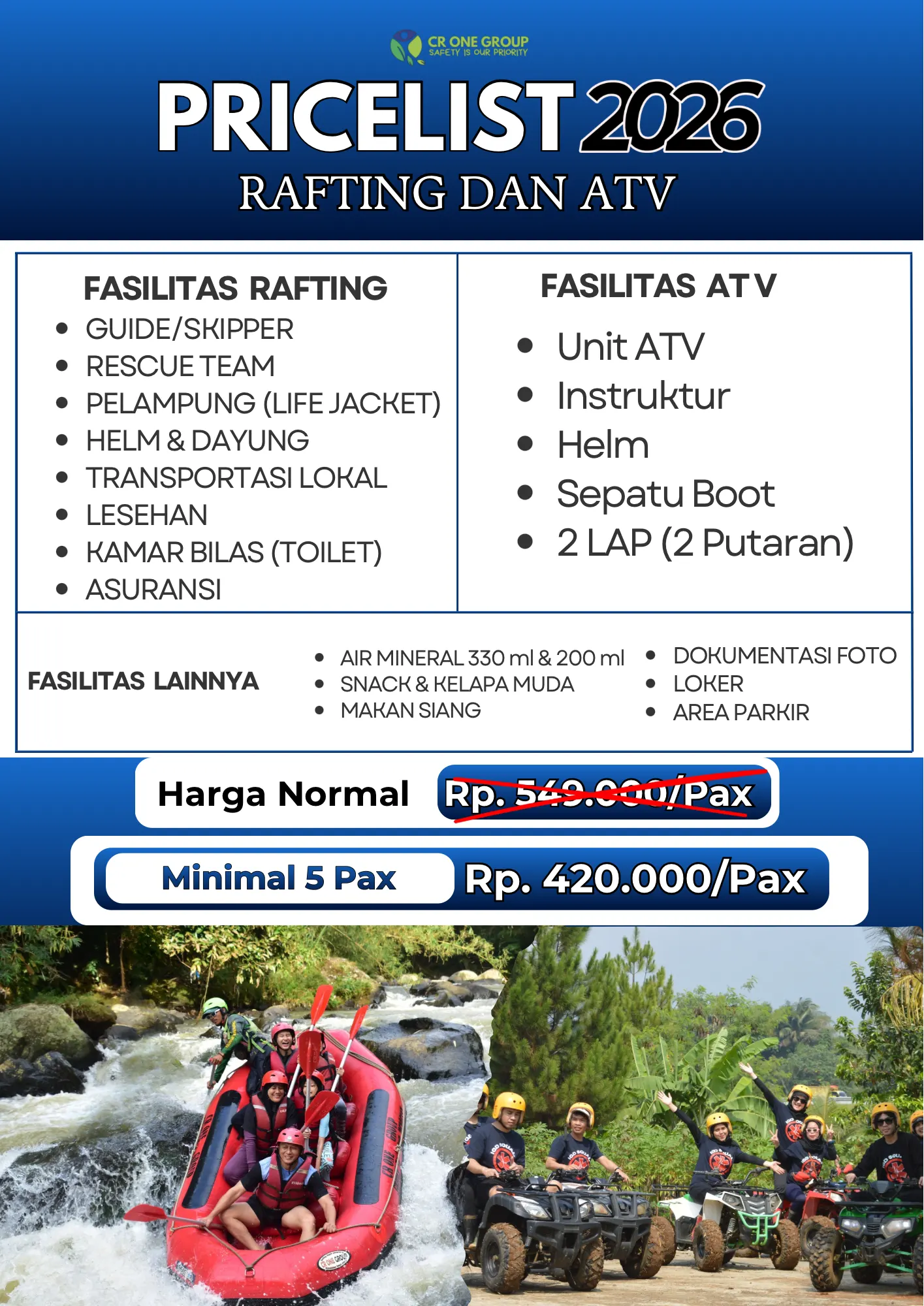2 Kegiatan Rafting Dan ATV